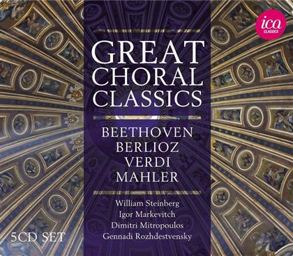 William Steinberg, Igor Markevitch, Dimitri Mitropoulos, Gennadi Rozhdestvensky, &hellip; - Great Choral Classics (5 CDs)
