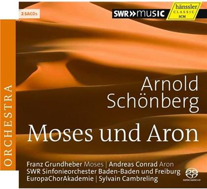 Franz Grundheber, Andreas Conrad, Arnold Sch&ouml;nberg (1874-1951), Sylvain Cambreling & SWR Sinfonieorchester Baden Baden & Freiburg - Moses Und Aron (2 SACDs)