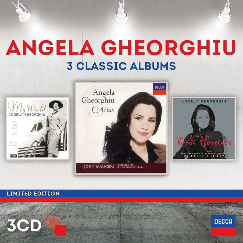 Angela Gheorghiu - Arias / My World / Verdi Heroines 3 CDs