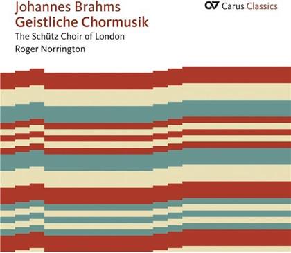 Johannes Brahms (1833-1897), Sir Roger Norrington, Rosemary Hardy & Sch&uuml;tz Choir of London - Geistliche Chormusik