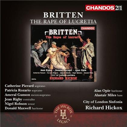 Benjamin Britten (1913-1976), Richard Hickox, Catherine Pierard, Patricia Rozario, Ameral Gunson, &hellip; - Rape Of Lucretia (2 CDs)
