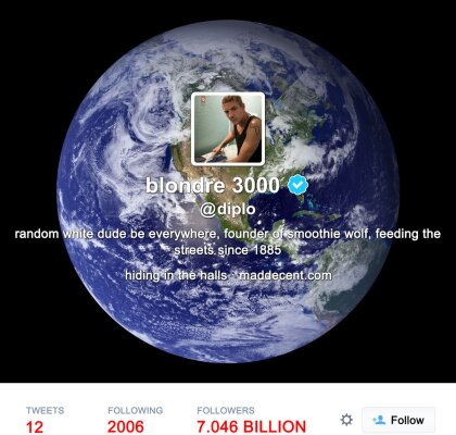 Diplo - Random White Dudes Be Everywhere