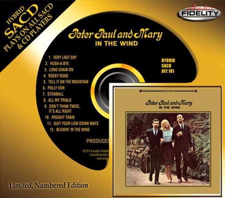 Peter Paul & Mary - In The Wind - Audio Fidelity Hybrid SACD