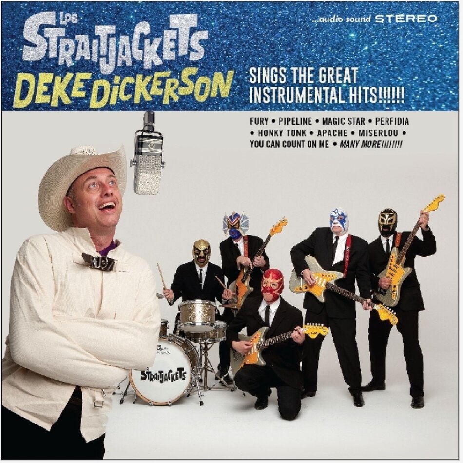 Los Straitjackets & Deke Dickerson - Deke Dickerson Sings The Great Instrumental Hits LP + CD