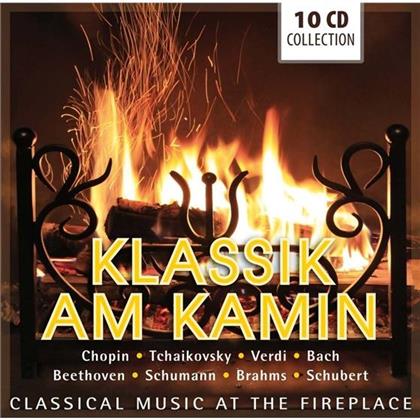 Fr&eacute;d&eacute;ric Chopin (1810-1849), Peter Iljitsch Tschaikowsky (1840-1893), Giuseppe Verdi (1813-1901), Johann Christian Bach (1735-1782), &hellip; - Klassik Am Kamin - Classical Music At The Fireplace (10 CDs)