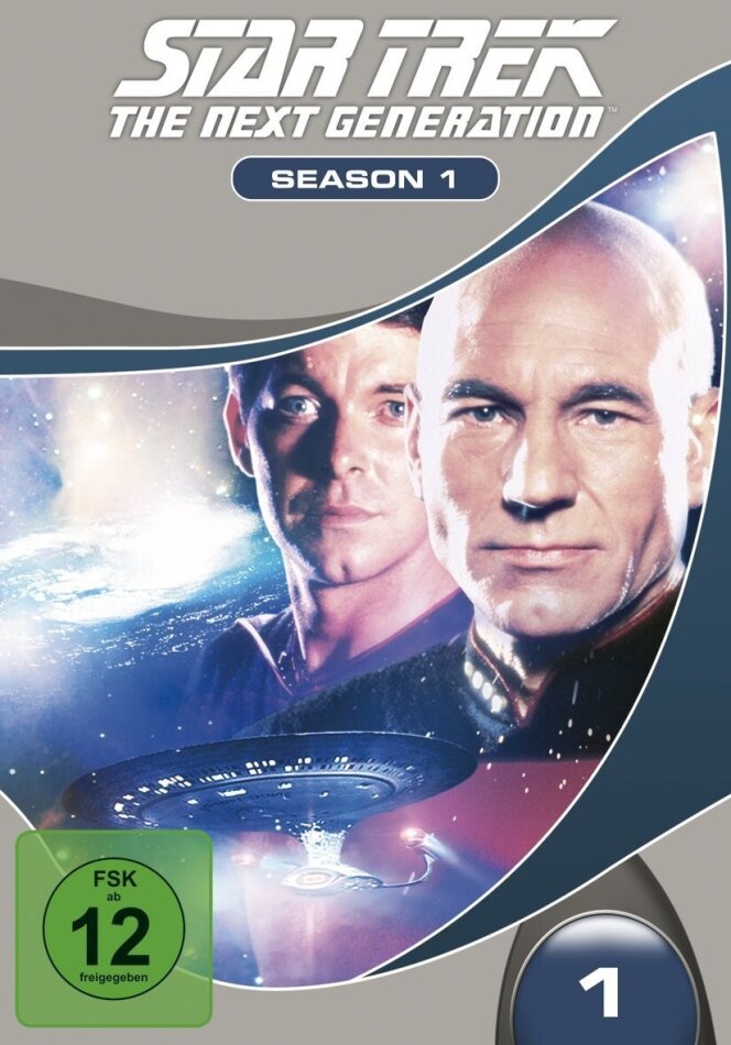 Star Trek - The Next Generation - Staffel 1 7 DVDs