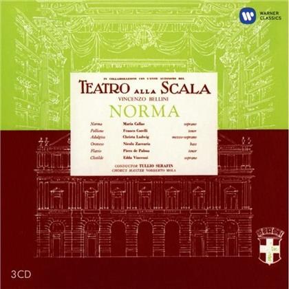 Christa Ludwig, Tullio Serafin, Vincenzo Bellini (1801-1835) & Maria Callas - Norma - Remastered 2014 (Version Remasteris&eacute;e, 3 CD)