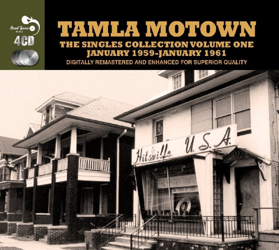 Tamla Mowtown Singles Col 4 CDs