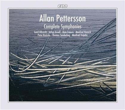 Allan Pettersson (1911-1980), Alun Francis, Manfred Trojahn (*1949), Thomas Sanderling, Johan Arnell, &hellip; - Sinfonien 1-16 - Gesamtaufnahme (12 CDs)
