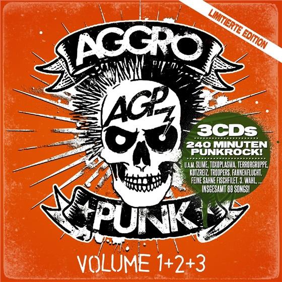 Aggropunk - Various 1+2+3 Limitierte Edition, 3 CDs