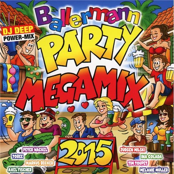 Ballermann Party Megamix - Various 2015.1 2 CDs