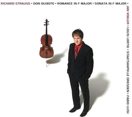 Fabio Luisi, Jan Vogler, Louis Lortie & S&auml;chsische Staatskapelle Dresden - Romanze-Don Quixote-Sonate In F-Dur
