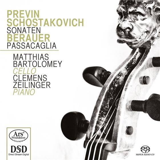 André Previn (*1929), Dimitri Schostakowitsch (1906-1975), Johannes Berauer *1979, Matthias Bartolomey & Clemens Zeilinger - Sonaten - Passacaglia Hybrid SACD