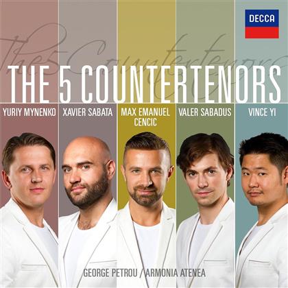 George Petrou, Max Emanuel Cencic, Yuri Mynenko, Xavier Sabata, Valer Sabadus, &hellip; - The 5 Countertenors