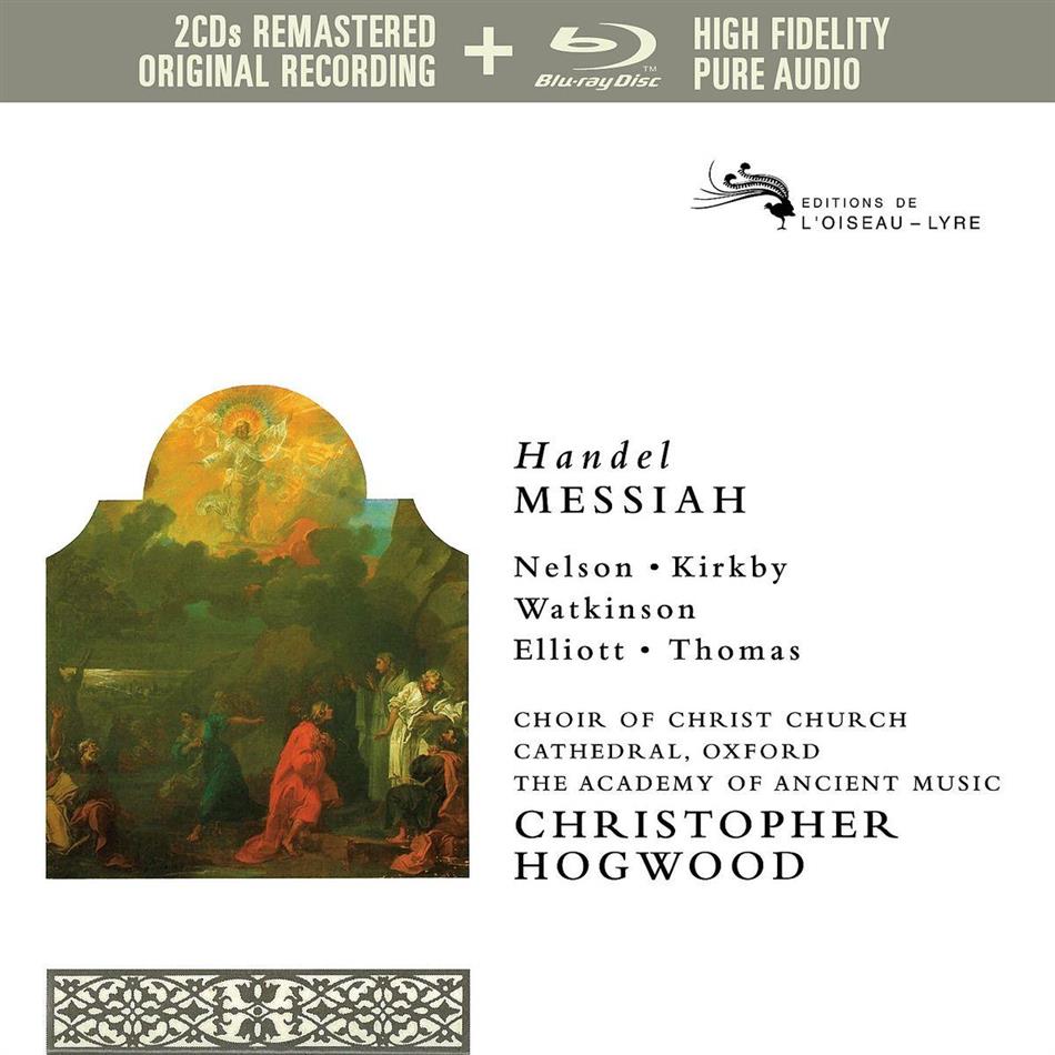 Emma Kirkby, Judith Nelson, Simon Preston, David Thomas, Paul Elliott, … - Messiah - Pure Audio - Only Blu-Ray Remastered, 3 Blu-rays