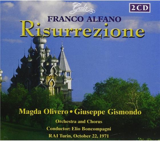 Magda Olivero, Giuseppe Gismondo, Antonio Boyer, Anna Di Stasio, Fernanda Cadoni, … - Risurrezione - Torino, October 22, 1971 / Milan, June 4, 1959 - Bonus Tracks Ricardo Zandoni / Francesca da Rimini 2 CDs