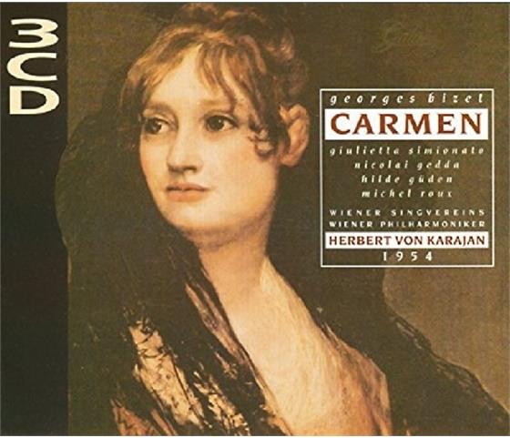 Giulietta Simionato, Nicolai Gedda, Hilde Güden, Michel Roux, … - Carmen + Bonus Track - Wien, 8.10.1954 3 CDs