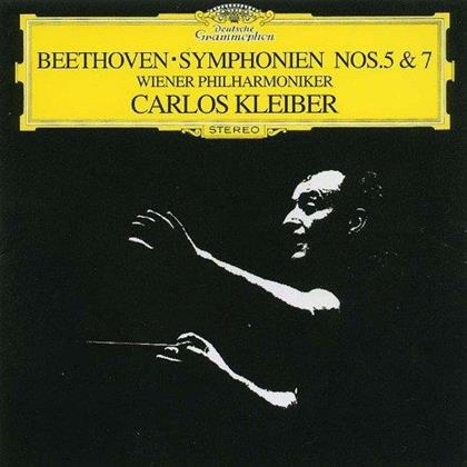 Ludwig van Beethoven (1770-1827), Carlos Kleiber & Wiener Philharmoniker - Symphonien No 5 & 7 (Japan Edition, SACD)