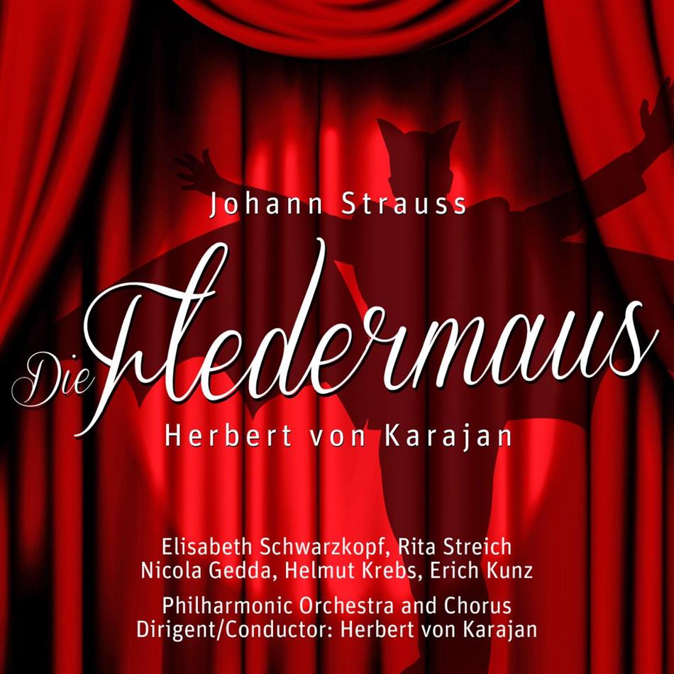 Elisabeth Schwarzkopf, Rita Streich, Nicolai Gedda, Helmuth Krebs, … - Die Fledermaus 2 CDs