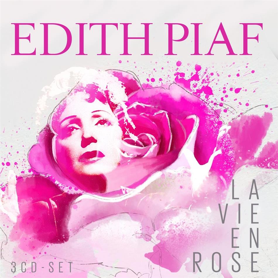 Edith Piaf - La Vie En Rose - Zyx Records 3 CDs