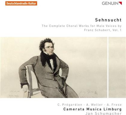 Camerata Musica Limburg, Franz Schubert (1797-1828), Jan Schumacher, Christoph Pr&eacute;gardien, &hellip; - Sehnsucht - Complete Choral Works For Male Voices By Franz Schubert, Vol. 1