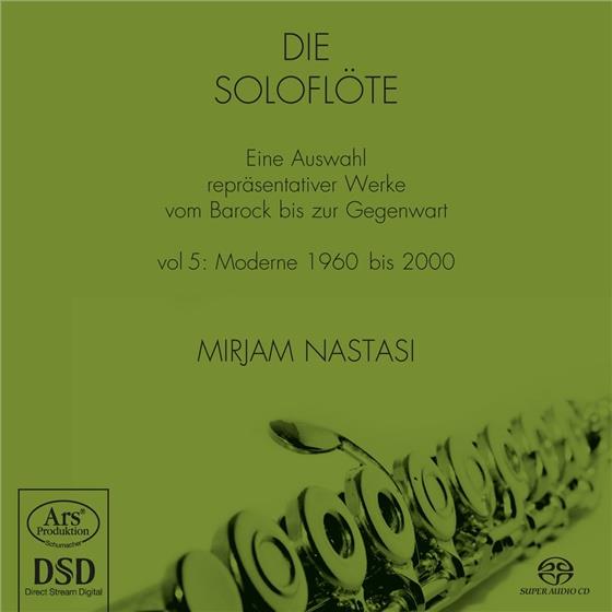 Henri Tomasi (1901-1971), Elliot Carter (1908 - 2012), + & Mirjam Nastasi - Die Soloflöte Vol. 5: Moderne 1960 Bis 2000 SACD