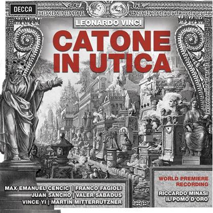 Riccardo Minasi, Franco Fagioli, Juan Sancho, Valer Sabadus, Vince Yi, &hellip; - Catone In Utica - World Premiere Recording (3 CDs)