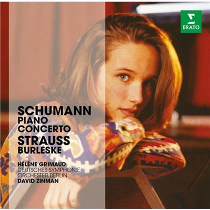 Robert Schumann (1810-1856), Richard Strauss (1864-1949), David Zinman, H&eacute;l&egrave;ne Grimaud & Deutsches Symphonie-Orchester Berlin - Klavierkonzert / Burleske