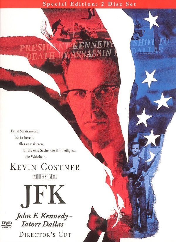 JFK - John F. Kennedy - Tatort Dallas (1991) Director's Cut, 2 DVDs
