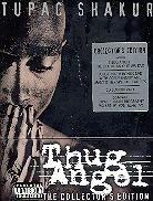 Tupac Shakur (2 Pac) - Thug Angel - The Life of an Outlaw Collector's Edition, 2 DVDs + CD + Buch