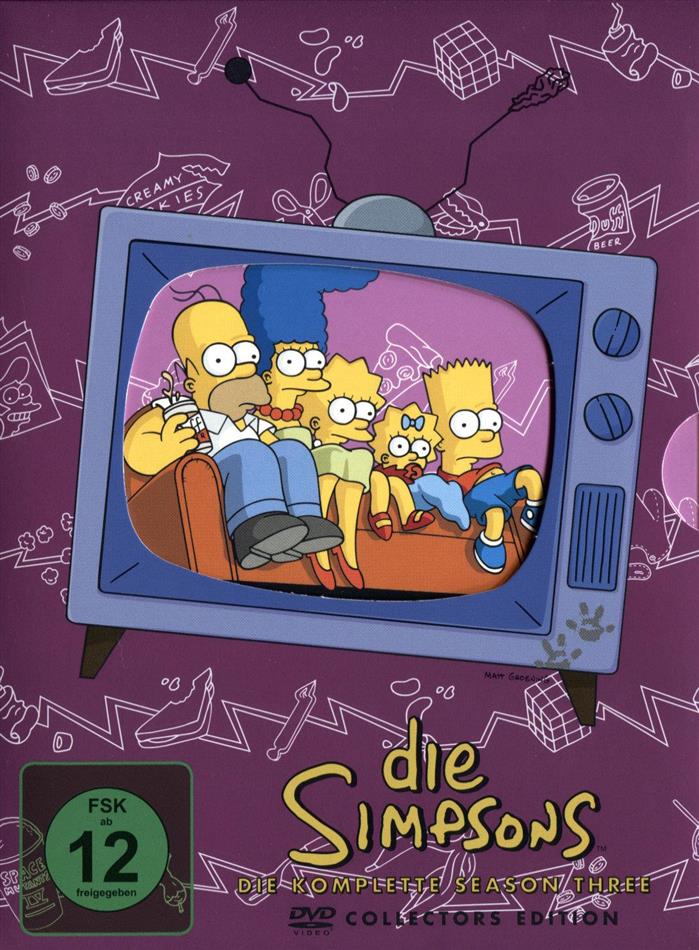 Die Simpsons - Staffel 3 Collector's Edition, 4 DVDs