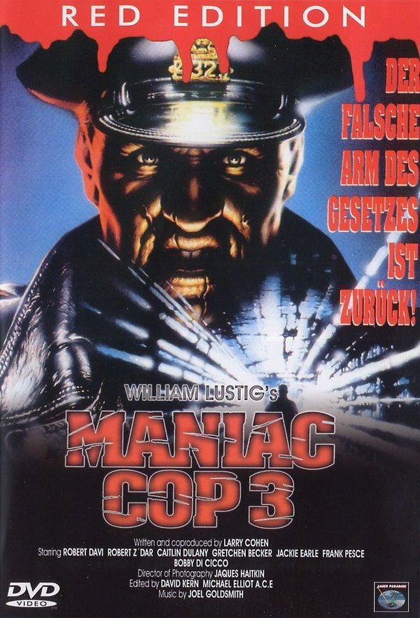Maniac Cop 3 (1993) Red Edition