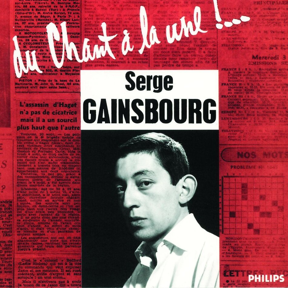 Serge Gainsbourg - Du Chant A La Une - Digipack Remastered
