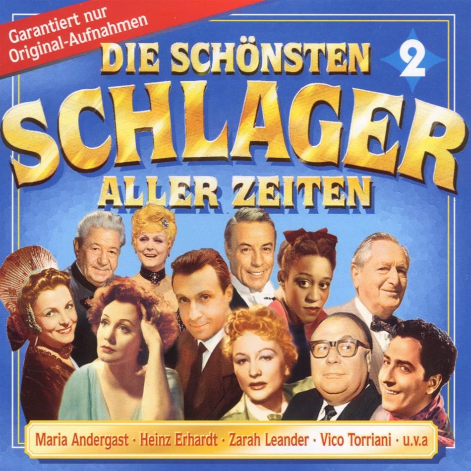 Die Schönsten Schlager Aller Zeiten - Vol. 2