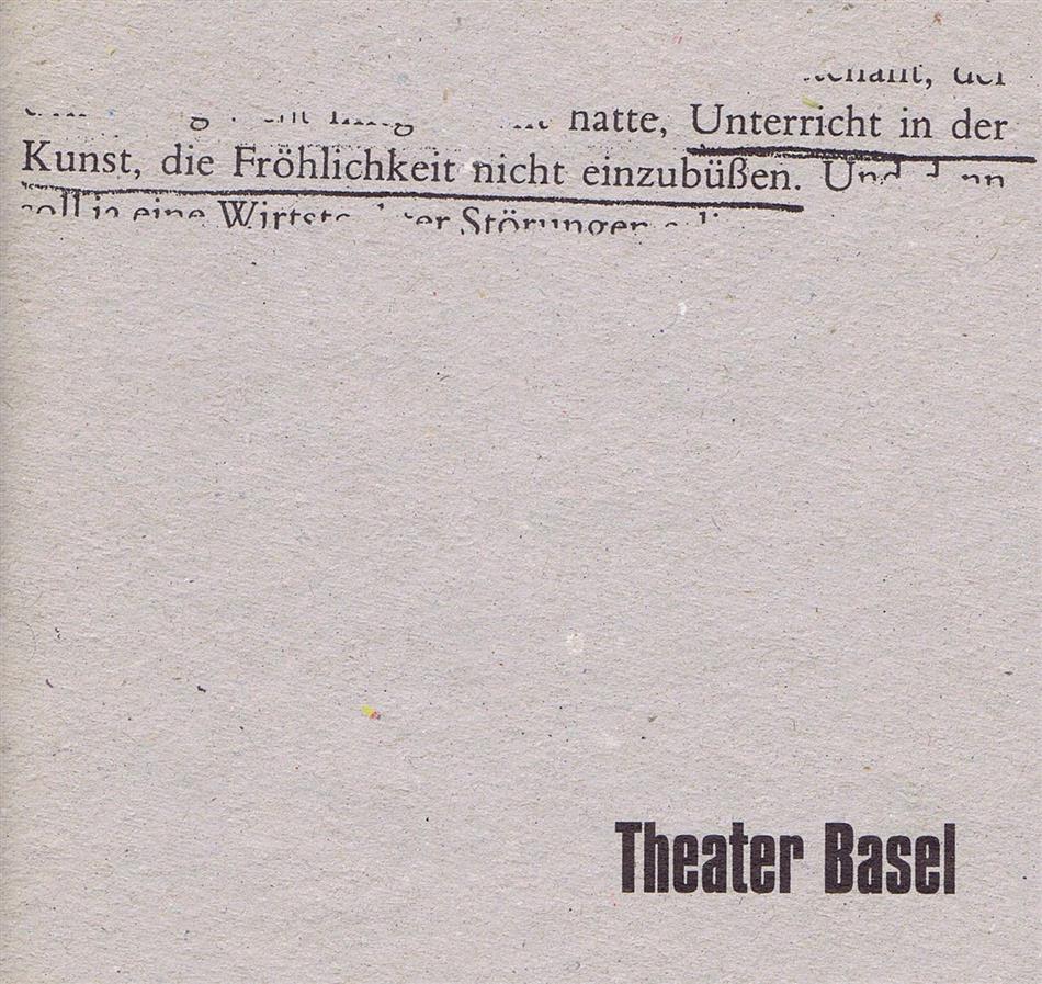 Ruedi Häusermann - Unterricht In Der Kunst, Die Fröhlichkeit Nicht Einzubüssem - Fontastix CD