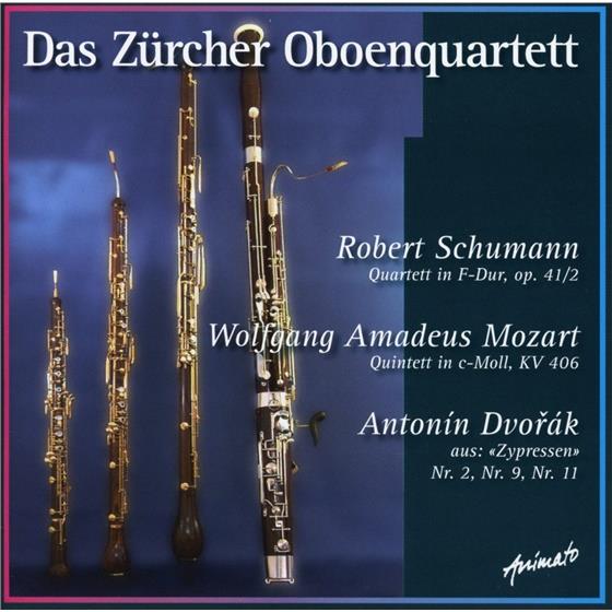 Zürcher Oboenquartett, Robert Schumann (1810-1856), Wolfgang Amadeus Mozart (1756-1791), Antonin Dvorák (1841-1904) & Pius Pfiffner - Quintett Für Oboe 2