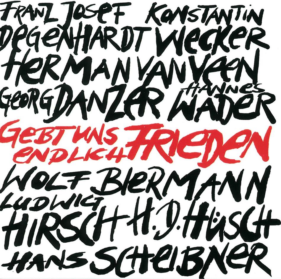 Gebt Uns Endlich Frieden