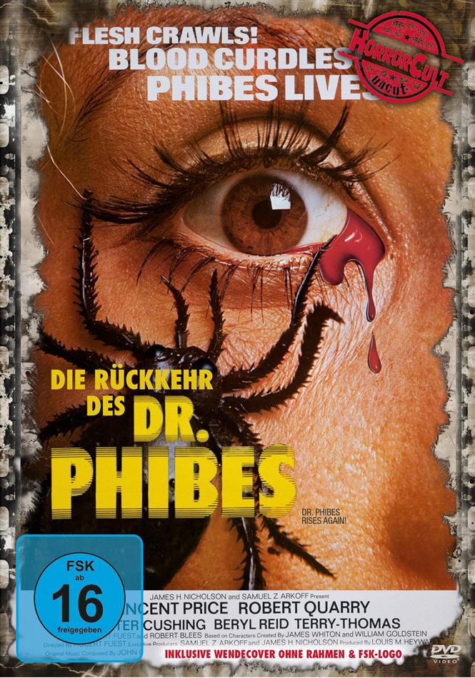 Die Rückkehr des Dr. Phibes (1972) Horror Cult Edition