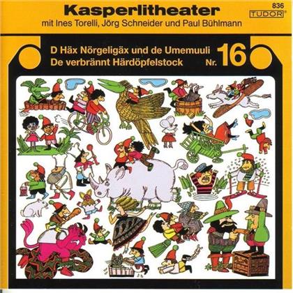 Kasperlitheater - Folge 16 - N&ouml;rgelig&auml;x/H&auml;rd&ouml;pfelstock