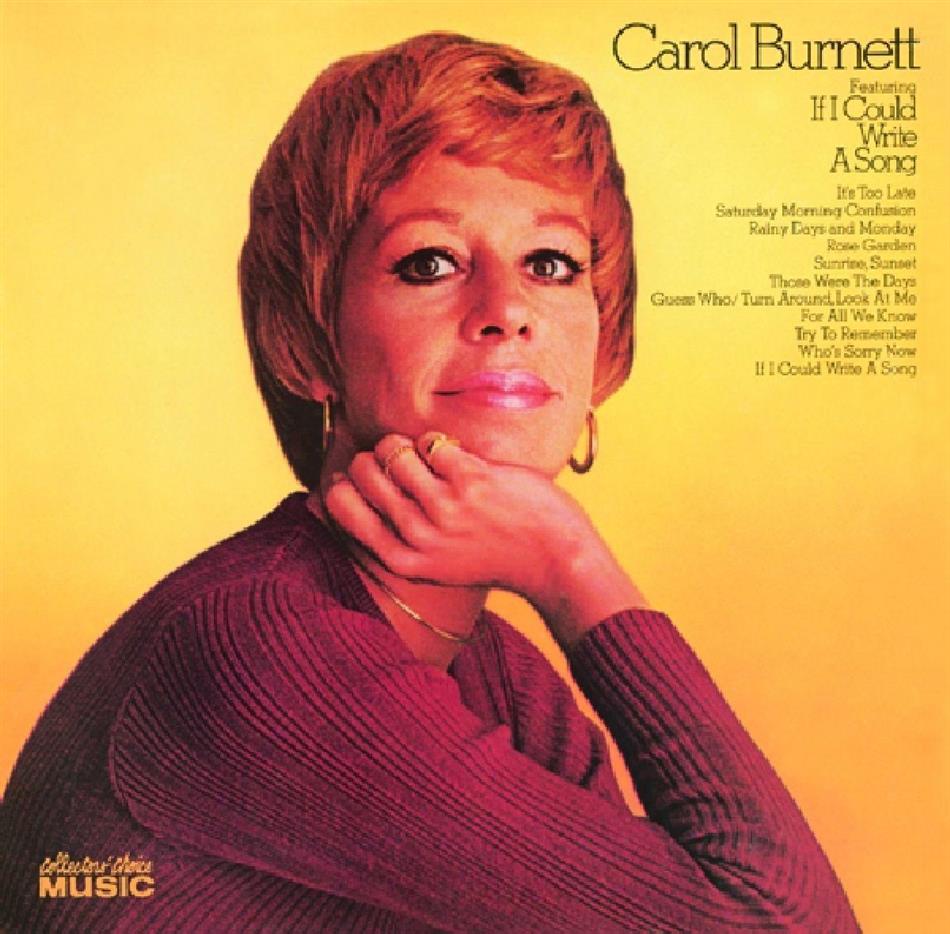 Carol Burnett - If I Could Write A Song