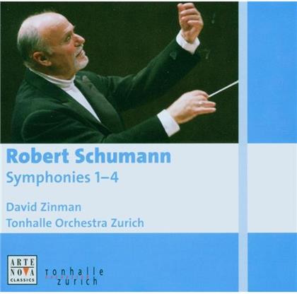 Zinman David / Tonhalle Orchester Z&uuml;rich & Robert Schumann (1810-1856) - Sinfonien 1-4 (2 CD)