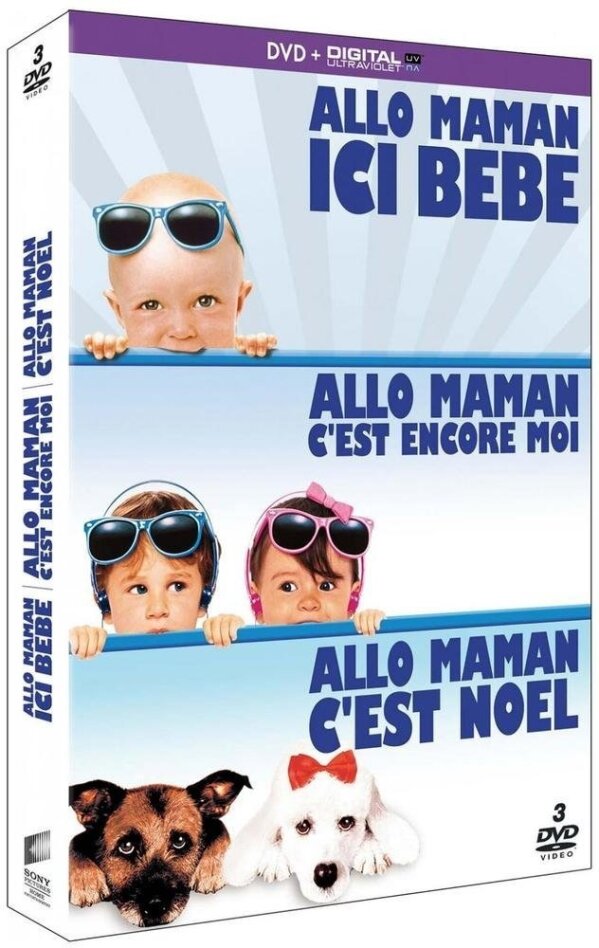 Allo maman - La Trilogie Coffret, 3 DVD