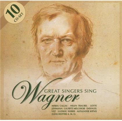 Frida Leider, Margarete B&auml;umer, Johanna Gadski, Helen Traubel, &hellip; - Great Singers Sing Wagner (10 CD)
