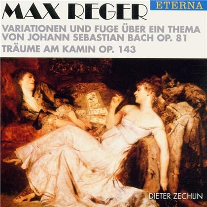 Dieter Zechlin & Max Reger (1873-1916) - Bach Variationen/Tr&auml;ume Am Kamin (Az)