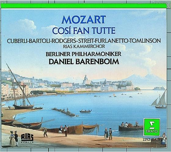 Bartoli Cecilia / Rodgers / Cuberli & Wolfgang Amadeus Mozart (1756-1791) - Cosi Fan Tutte (Ga) 3 CDs