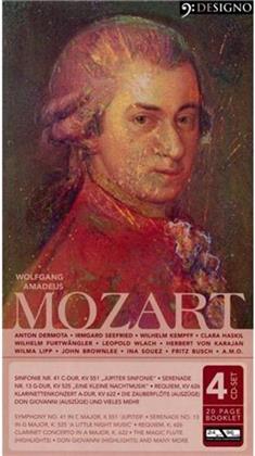 Div Orchester+Solisten & Wolfgang Amadeus Mozart (1756-1791) - Designo Best Of - Mozart (4 CDs)