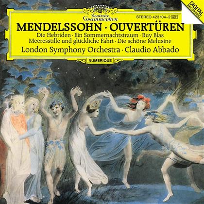 Abbado Claudio / Lso & Felix Mendelssohn-Bartholdy (1809-1847) - Ouvert&uuml;ren