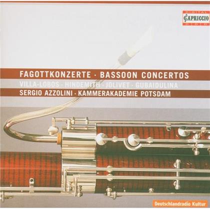 Sergio Azzolini & Gubaidulina S./Hindemith P./Jolivet - Fagottkonzert Des 20.Jahrhunderts