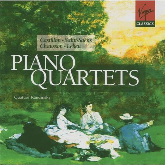 Quatuor Kandinsky & Saint-Saens C./Chausson/Lekeu - Klavierquartette 2 CDs