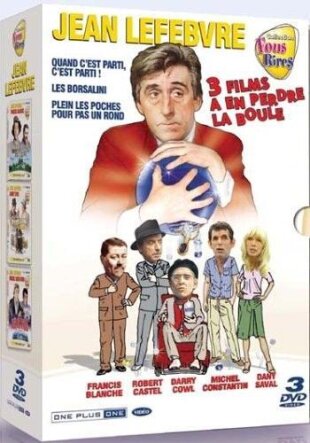 Jean Lefebvre Coffret Box, 3 DVDs